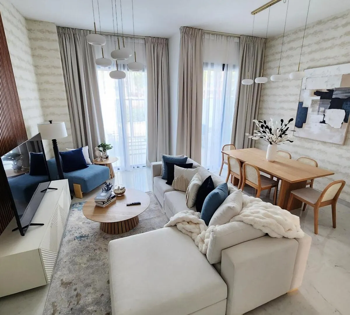 Апартаменты Nasma Luxury Stays - Lakeside Retreat, Stylish & Cozy Villa Stay Рас-эль-Хайма ОАЭ